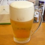 中華蕎麦 とみ田 - つけ麺旨味増幅飲料（生Ｂ）500円メンマ付