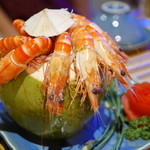 SH Garden - ブラックタイガーのココナッツ蒸し