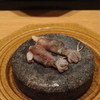 樋口 - 料理写真:岩盤の上で自分で焼く