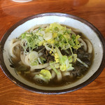 うどん旭 - 肉うどん 大盛り