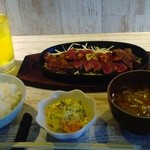 アイアンマン - リブロースステーキ土日ランチ　1500円