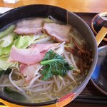 Tou son - 野菜たっぷり塩ラーメン（大盛） ９００円