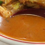 蒙古タンメン中本 - ●ゴモミのスープ