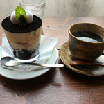板東珈琲 - 大人のコーヒーパフェとおおわしブレンドコーヒー