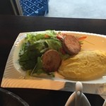 山人 - スクランブルエッグもあります。