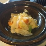 山人 - 野菜のタジン鍋蒸しです。