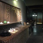 山人 - 夕食のお部屋です。