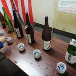 五十嵐酒造 - きき酒コーナー