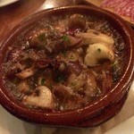 baru Publo - H28.04.22 ホタルイカとマッシュルームのアヒージョ