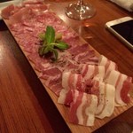 baru Publo - H28.04.22 お肉の盛り合わせ