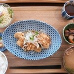 ごはんやTOKU - 日替わりTOKU定食＊とり唐香味だれ(860円)