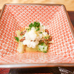 虎白 - 山芋とホタルイカ炭焼き