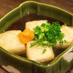 Nuku - 揚げ出し豆腐　一口食べてうなる美味さ　毎日でも食べたい