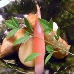 京都 なだ万 賓館 - 鰆柚子香焼き　筍木の芽味噌焼き