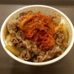 すき家 - キムチ牛丼