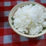 萬楽 - ライス（小）：120円
