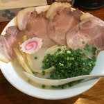 麺屋 菜々兵衛 - 鶏白湯 塩＋大盛り＋チャーシュー増し