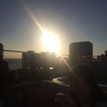 SKY Waikiki - 夕日だけどビルが邪魔、、、