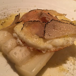 ジャルディーノ - ホワイトアスパラのビスマルク風