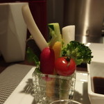 串揚げ 串の実 - 野菜スティック