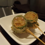 串揚げ 串の実 - 中はこんな感じ！