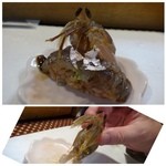 弘寿司 - ◆生蝦蛄・・苦手ですのでパス。お顔がコワイ・・(-_-;)
でもこんなに立派な「生の蝦蛄」初めてですよ。