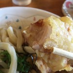 三好うどん - とり天は揚げたてアツアツ♬