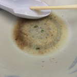 ラーメン げんこつ家 - 豚カスの量が減ってきた 