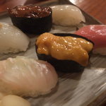 どん亭 - お薦め握り３貫といか様セット３貫