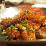 かがやき - 筍とお肉の煮物