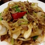 西安刀削麺酒楼 - ラムの炒め物