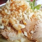 太安亭 - 2016.04 塩タンメン\880麺固・ネギ増し