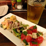 串酒場チチカブ - 前菜三種盛(’16.04月)