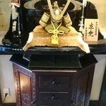 柏 甲羅本店 - 店内。もうすぐ端午の節句ですね