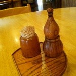 手打ちそば　八助 - 薬味色々