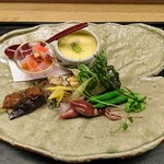 白 - 見事な八寸