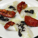 El Xampanyet - Bacalao amb tomàquet