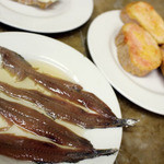 El Xampanyet - Anxoves／Pa amb tomàquet