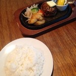 手づくりハンバーグ ラルコーン