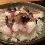 千翠 - 炙りイサキ丼