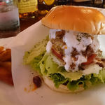 テディーズ ダイナー - チャビー・チャック・チリバーガー（写真が暗くてスイマセン…）