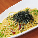 コモドダイニング 日翆 - 本ワサビのシンプルペペロンチーノ750円