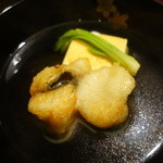 日本料理 太月 - ふっこ揚げ、玉子豆腐、こしあぶら