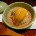 日本料理 太月 - サクラエビの飯蒸し