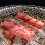 焼肉職人 ベアーズ - 網焼き