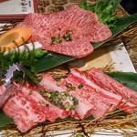 焼肉職人 ベアーズ - 特選ミスジとゲタカルビ