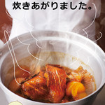 Tsukiji Shokudou Genchan - 甘辛い煮汁と炊きたて羽釜ごはんの相性は抜群