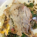 お好み焼ゆう - 豚バラもしっかりと入ってました
