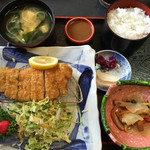 Wateishoku Takitarou - 豚かつ定食1080円