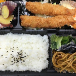 なかまつ - 本日の日替わりの海老フライ弁当